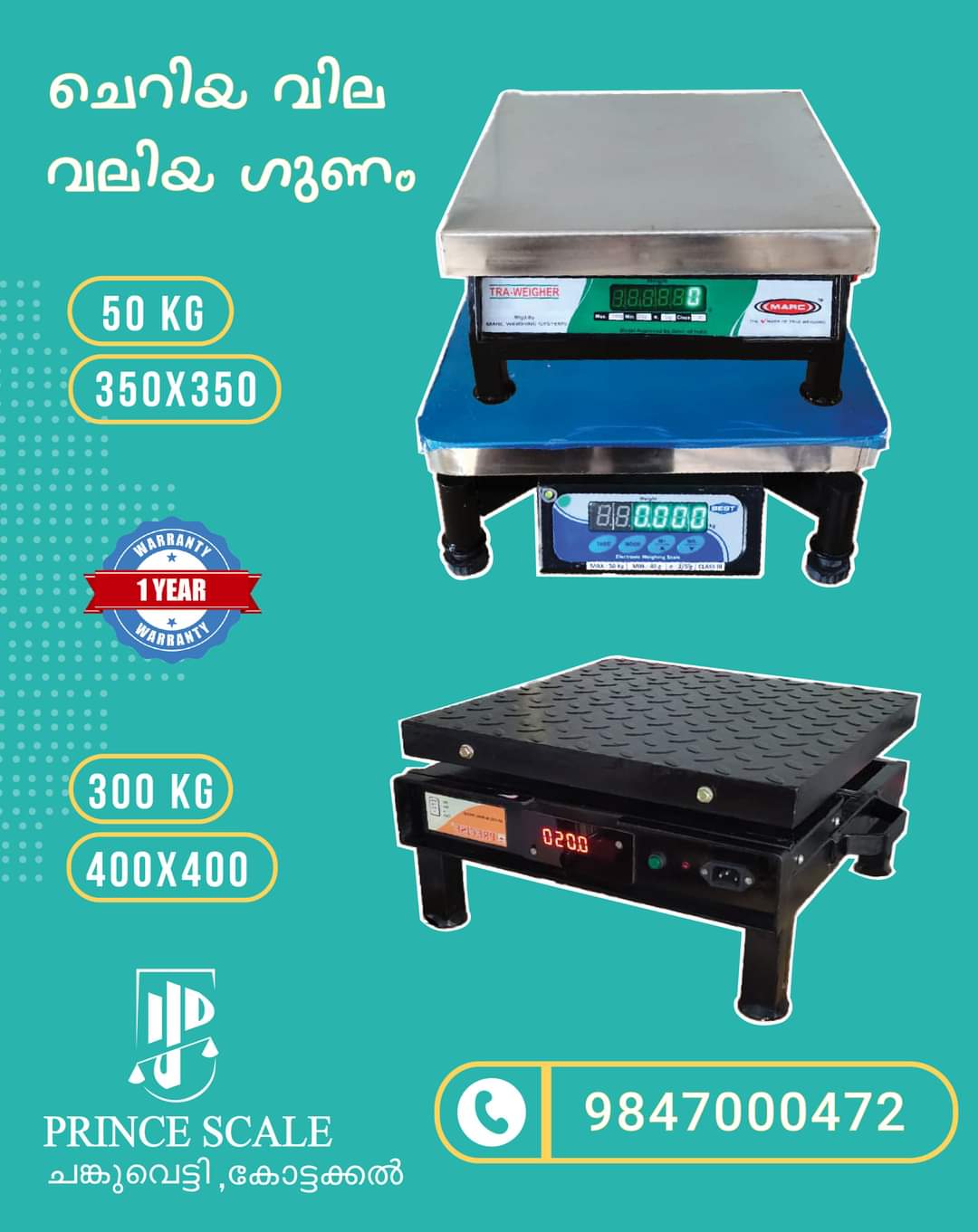 PRINCE SCALE CHANGUVETTY KOTTAKKAL